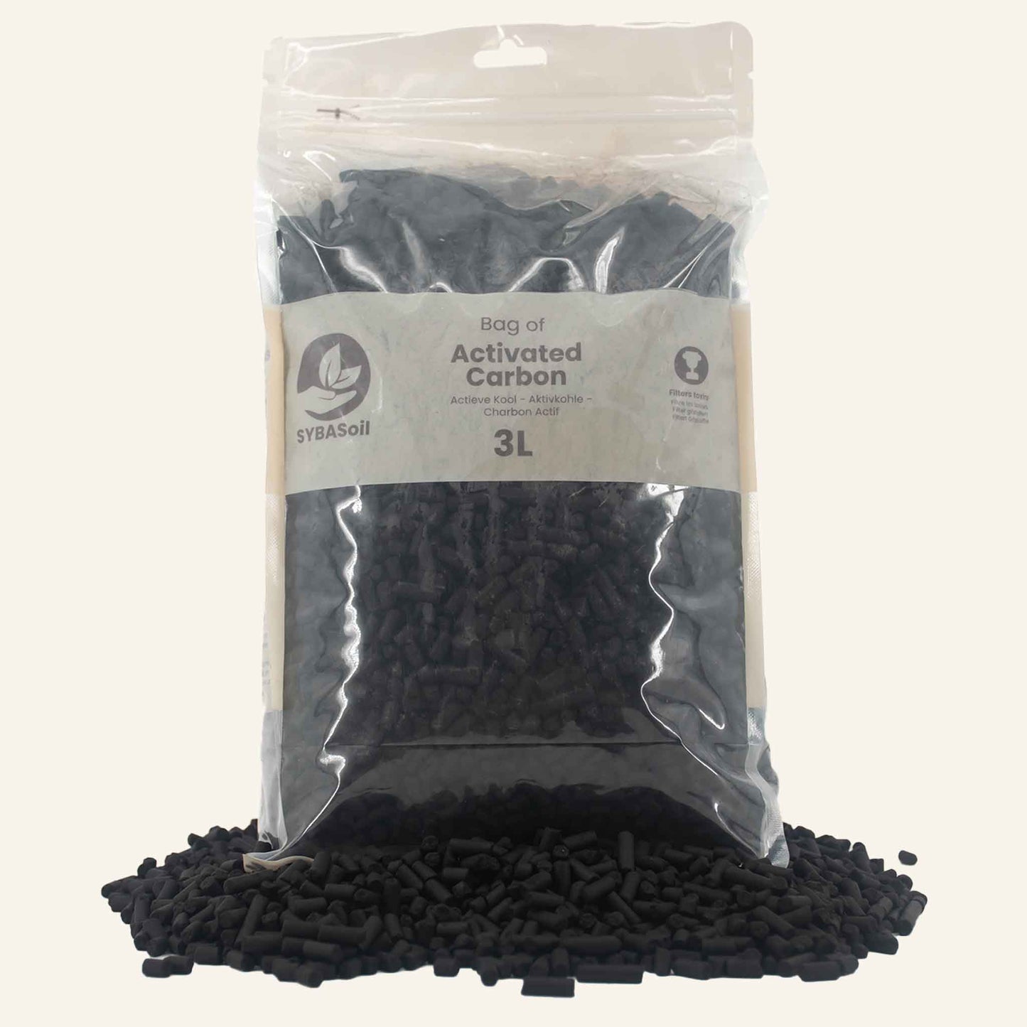 Actieve kool pellets
