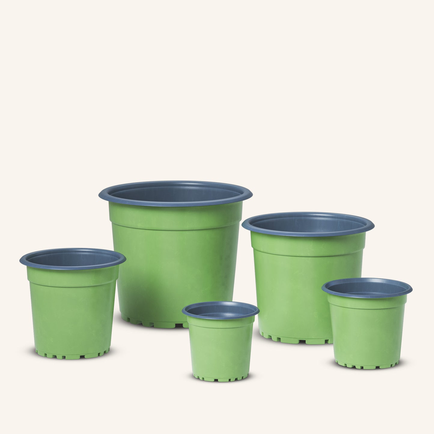 Groene kweekpotjes