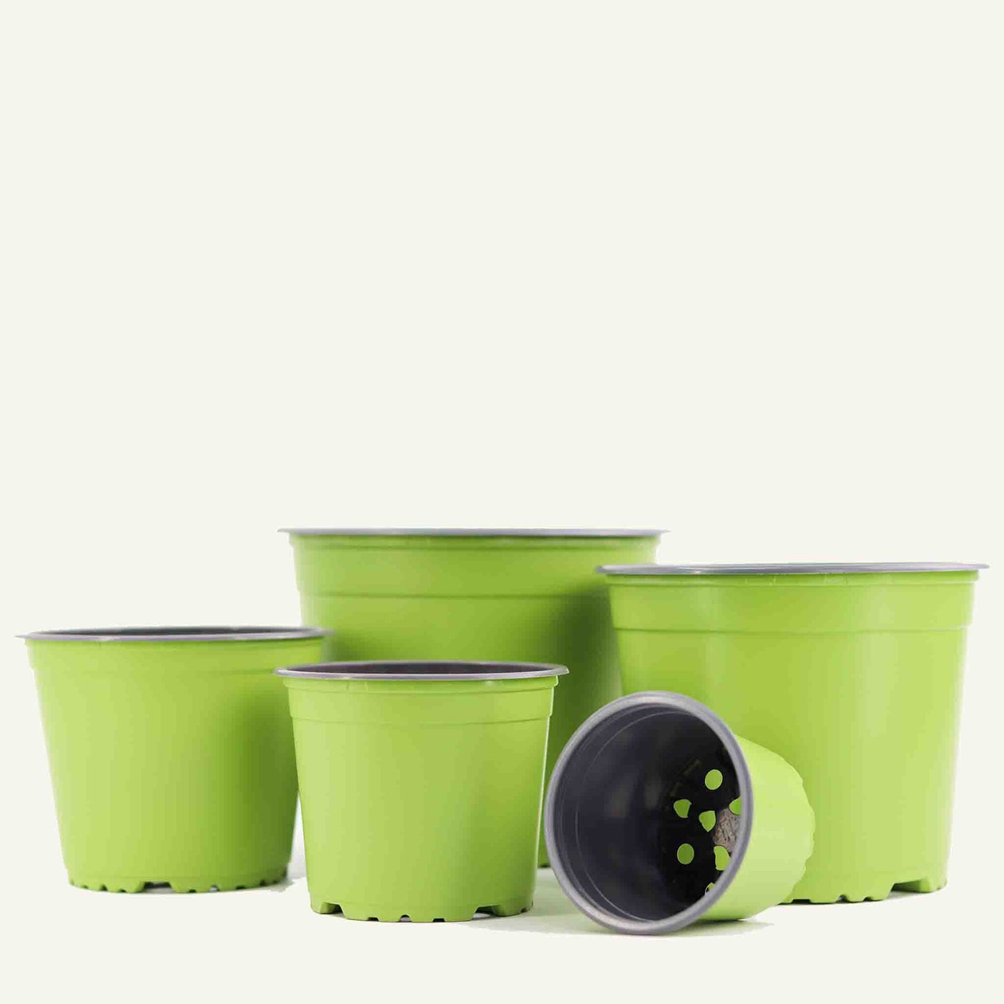 Pot de pépinière vert